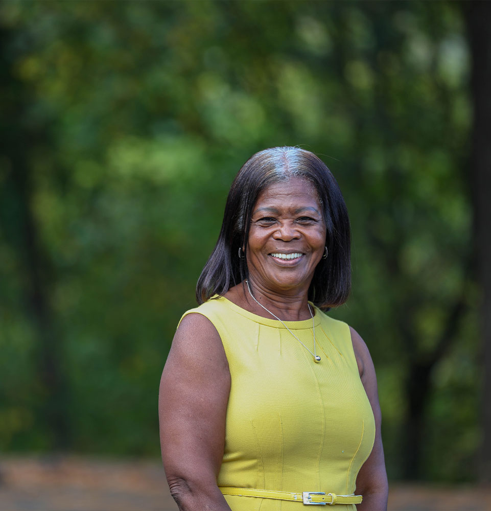 patient able to smile again after dental implants